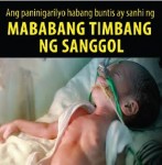 Philippines 2014 ETS baby - targets parents, low birth weight (Filipino)