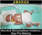 Malaysia 2014 ETS Baby - premature birth, targets parents (front)