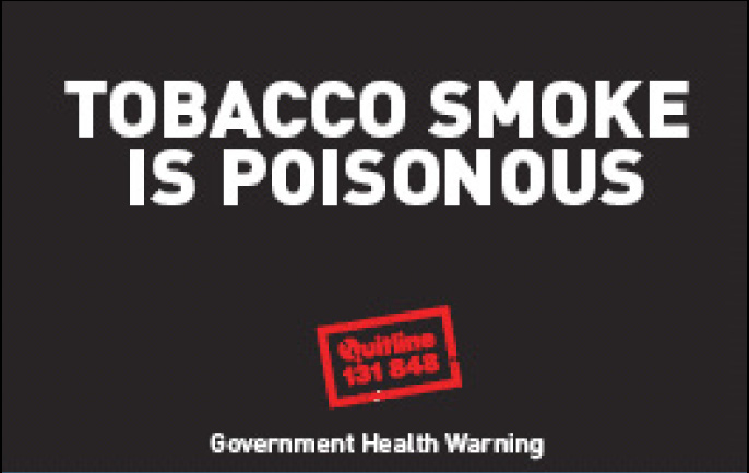 Aussie 2002 Constituents - smoke, poisonous, plain warning