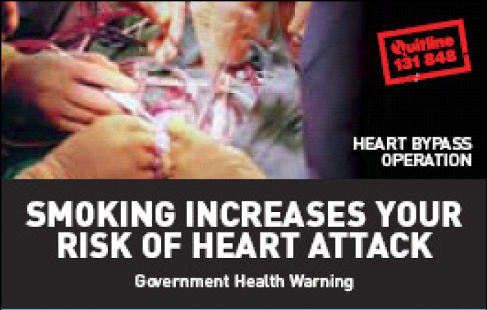 Aussie 2002 Health Effects heart - lived experience, heart attack