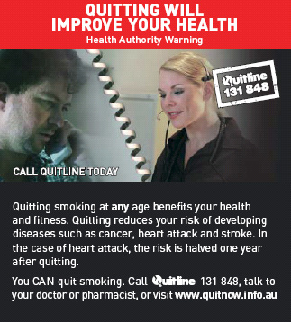 Aussie 2006 Quitting PACK - lived experience, general health benefits
